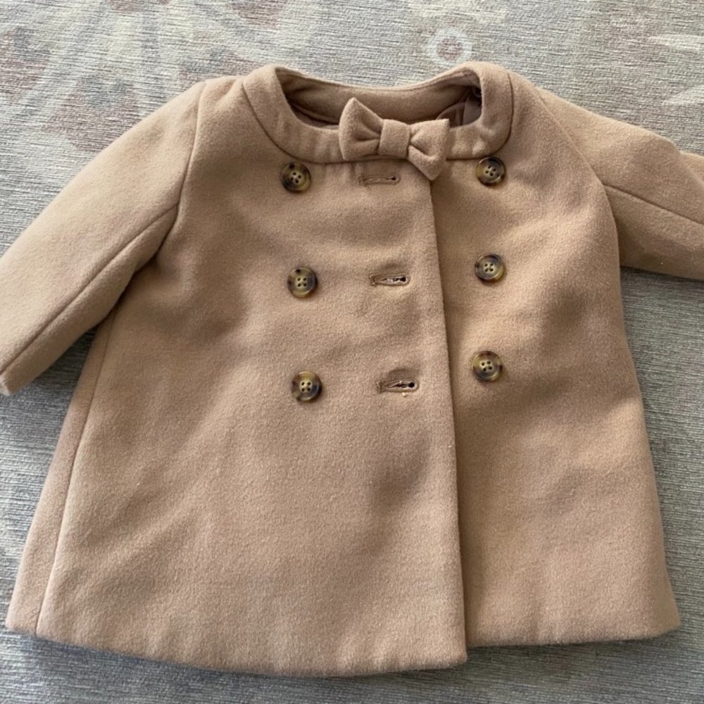 Baby Girls Pea Coat